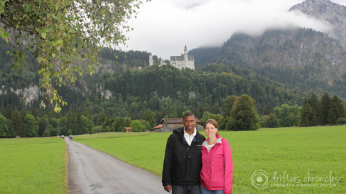 Along the bike route.