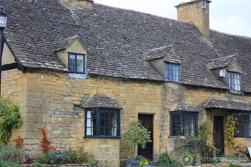 An old house we passed. I loved the stone.