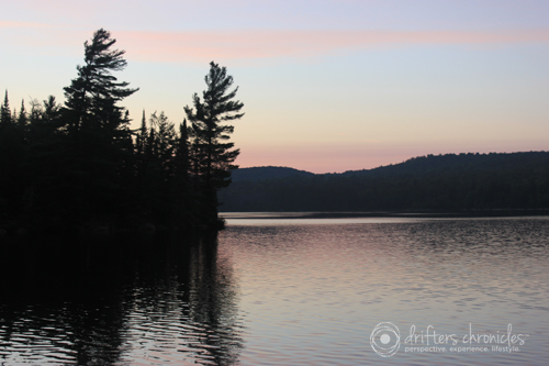 Sunset at Algonquin Park