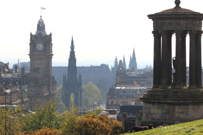 The  view from Calton Hill